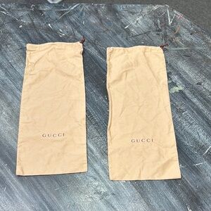 Gucci Beige Dust Bags
